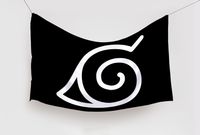 Flaga Naruto - Konoha