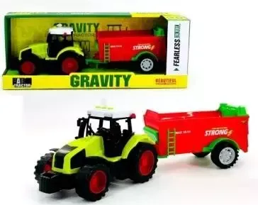 Traktor z przyczepą zdjęcie 1