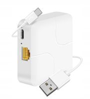 ADAPTER MINI ROZDZIELACZ SIECI RJ-45 SPLITTER LAN Ethernet 2xRJ45 1000Mb/s