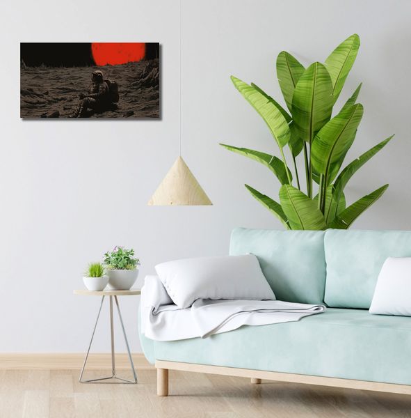 Obraz 60x30cm Samotność w Kosmosie zdjęcie 2