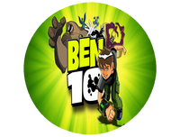 Opłatek na tort Ben 10