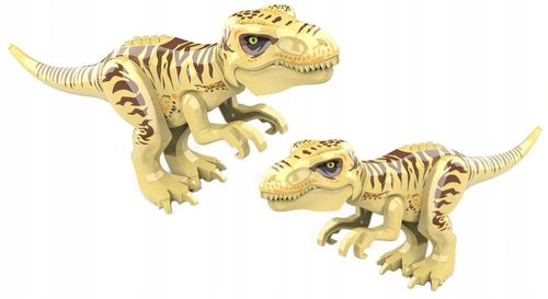 KLOCKI DINOZAUR T-REX DŹWIĘKI RUCHOMA FIGURKA na Arena.pl