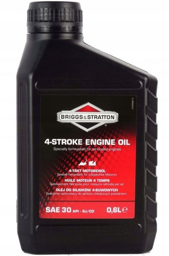 OLEJ DO KOSIARKI SILNIK CZTEROSUWOWY SAE 30 0,6L BRIGGS&STRATTON 100005E na Arena.pl