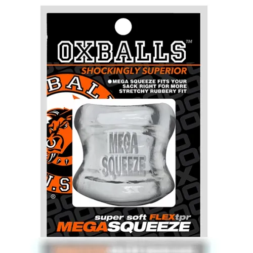 oxballs mega squeeze transparentny pierścień anatomiczny flextpr 6 cm na Arena.pl