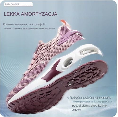 BARDZO LEKKIE buty PÓŁBUTY robocze DAMSKIE siatkowe Oddychające z Noskiem na Arena.pl