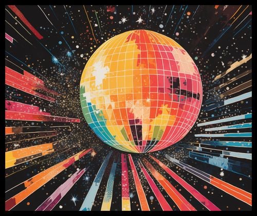 Plakat 60x50cm Disco Gra! na Arena.pl