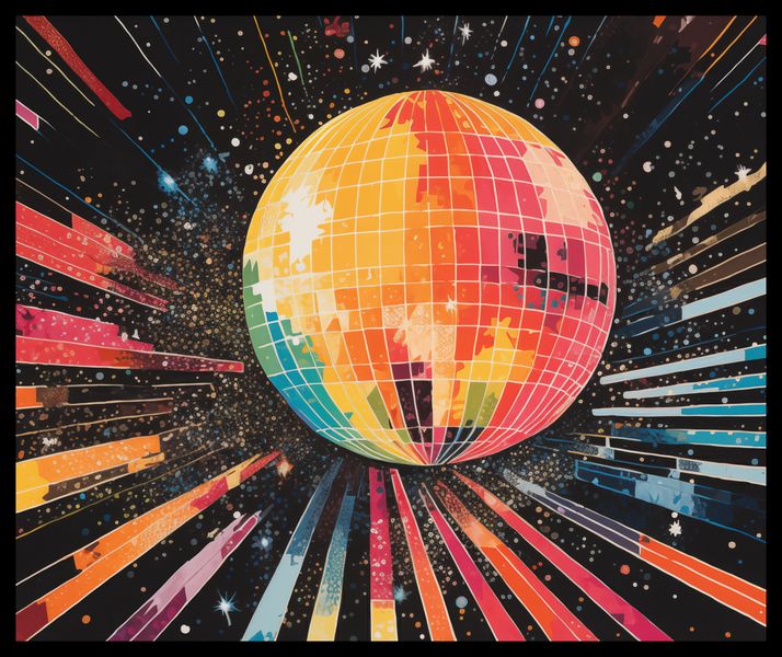 Plakat 60x50cm Disco Gra! zdjęcie 2