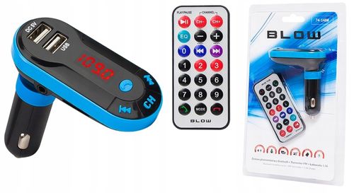 Transmiter Bluetooth Zestaw Głośnomówiący Usb 1.5A na Arena.pl