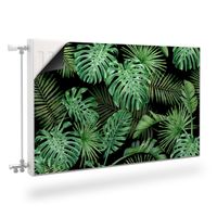 Osłona Magnetyczna Kaloryfera LIŚCIE Egzotyczne Natura 80cm x 60cm