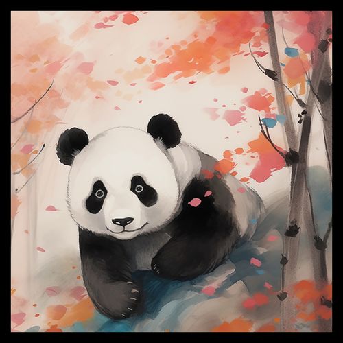 Plakat 30x30cm Panda wśród Klonów na Arena.pl