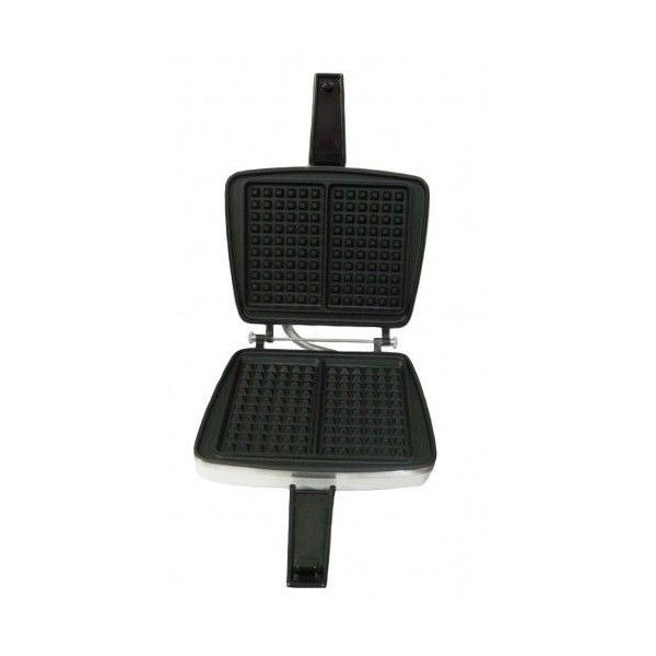 Gofrownica Dezal 301.4W 1300 W Biały + Drewniany widelec zdjęcie 6