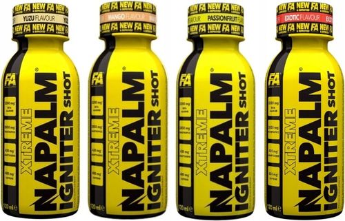 FA Napalm Igniter Juice Shot 24 x 120 ml smak egzotyczny Przedtreningówka na Arena.pl