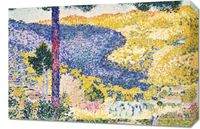Obraz 60x40cm Valley with Fir, Henri-Edmond Cross do Salonu