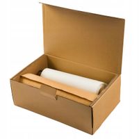 Papier Pakowy Amortyzujący Plaster Miodu EKO Biały BOX Bublaki BP-H38 80m