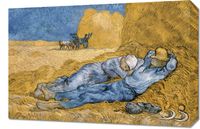 Obraz 60x40cm Siesta, Van Gogh Vintage do Salonu