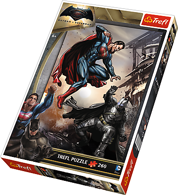 Trefl - Puzzle Batman vs Superman 260 elementów 13201 na Arena.pl