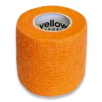 Bandaż kohezyjny 5cm x 4,5m intensywny pomarańczowy