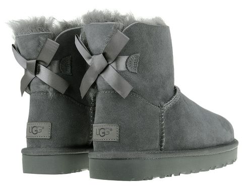 Buty UGG Mini Bailey Bow II 1016501-GREY - 40 na Arena.pl