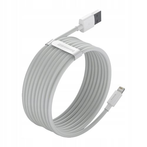 BASEUS MOCNY KABEL USB - LIGHTNING DO IPHONE IPAD PRZEWÓD 2.4A 1.5M 2SZT na Arena.pl