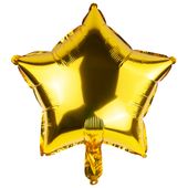 tg66234-2 balon foliowy gwiazdka złoty urodziny gwiazda na hel