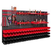 Tablica warsztatowa narzędziowa 156 x 78 cm ścianka garaż