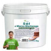 Sól Morza Martwego naturalna do kąpieli relaksująca nieoczyszczona 5 kg
