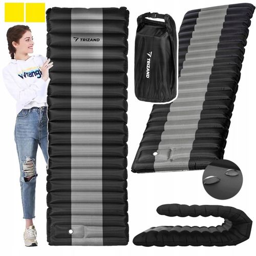 MATERAC DMUCHANY TURYSTYCZNY DO NAMIOTU ZWIJANY MOCNY + WBUDOWANA POMPKA na Arena.pl