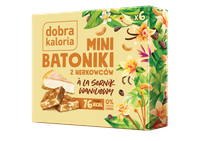 Dobra Kaloria Mini Batoniki z nerkowców a'la sernik waniliowy 102g