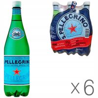 San Pellegrino Napój Gazowany Stała Mineralizacja - PET - 6x1L