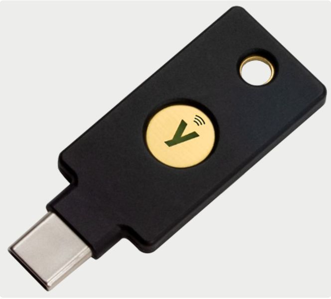 Yubico YubiKey 5C NFC Key zdjęcie 1