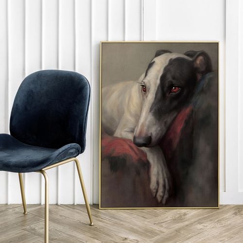 Plakat portret z psem 40x50 cm na Arena.pl