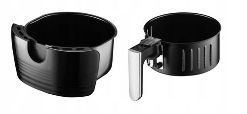 Frytkownica beztłuszczowa Czarna DOTYKOWY PANEL LED 5 PROGRAMÓW 2,5L na Arena.pl