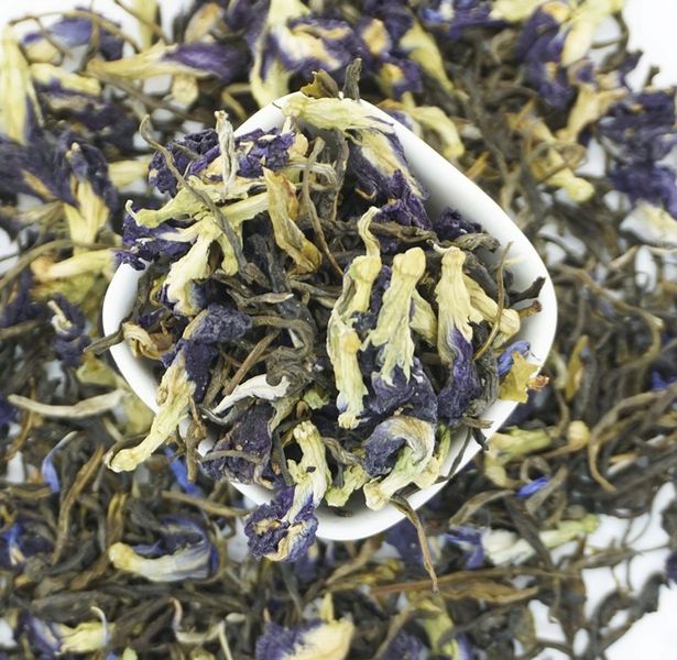 BŁĘKITNA LAGUNA 100 g herbata biała i niebieska z bławatkiem zdjęcie 4