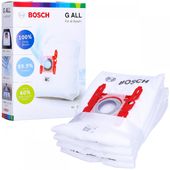 4x Oryginalne worki BOSCH BBZ41FGALL typ G ALL