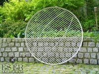 Ruszt do grilla ze stali nierdzewnej - okrągły 70 cm ES-ER