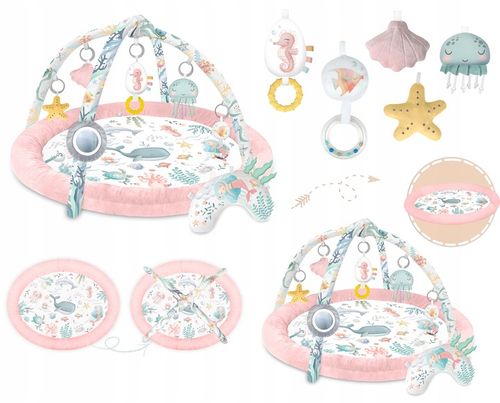 MATA EDUKACYJNA INTERAKTYWNA DLA NIEMOWLĄT KOKON KOJEC GNIAZDO NUKIDO na Arena.pl