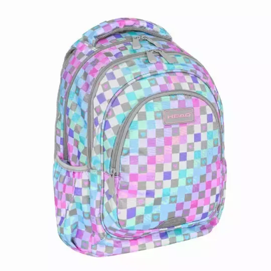 Plecak 3-komorowy Head Checkered Hearts zdjęcie 1