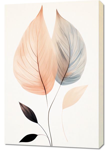 Obraz 60x90cm Liściasty Taniec zdjęcie 1