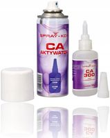 Cyjanoakrylowy klej + aktywator Do wszystkiego KLEJ SEKUNDOWY UNIWERSALNY