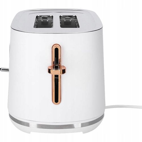 TOSTER OPIEKACZ RETRO 1000W NA 2 TOSTY BIAŁY/ZŁOTE ELEMENTY MUSE MS-130W na Arena.pl