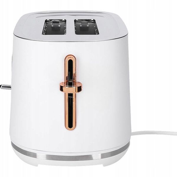 TOSTER OPIEKACZ RETRO 1000W NA 2 TOSTY BIAŁY/ZŁOTE ELEMENTY MUSE MS-130W zdjęcie 8
