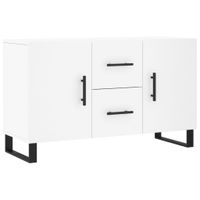 Komoda, biała, 100x36x60 cm, materiał drewnopochodny