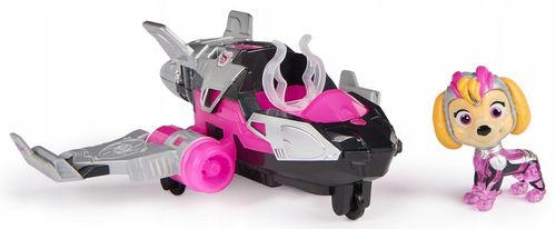 PSI PATROL SKYE POJAZD AUTO WIELKI FILM KOSMOPIESKI + GRATIS CHASE 17 CM na Arena.pl