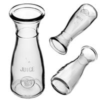 KADAX Karafka Na Wodę Dzbanek Szklany 250 ml Sok Wino Lemoniadę Napoje