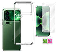 Etui silikonowe do XIAOMI 17 PRO MAX case przezroczyste 2mm +szkło na ekran