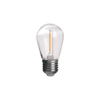 Żarówka LED E27 1W 2700K 24V przezroczysta IP20 filament do wnętrz