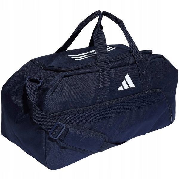 Torba adidas TIRO Duffle M IB8657 - GRANATOWY zdjęcie 5