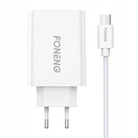 2 x Ładowarka Sieciowa Foneng EU43 10.5W + Kabel Micro USB Szybkie Ładowani