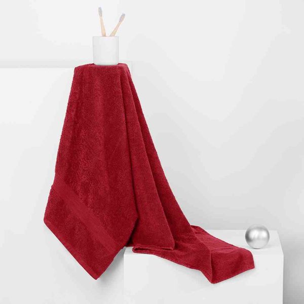 TOWEL/MARINA/D.RED/N/70x140 zdjęcie 4