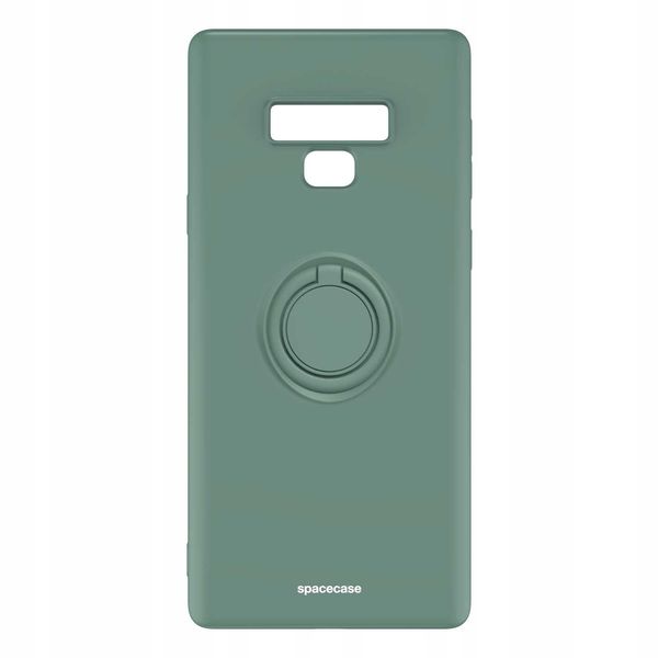 Spacecase Silicone Ring Galaxy Note 9 Dark Green zdjęcie 5